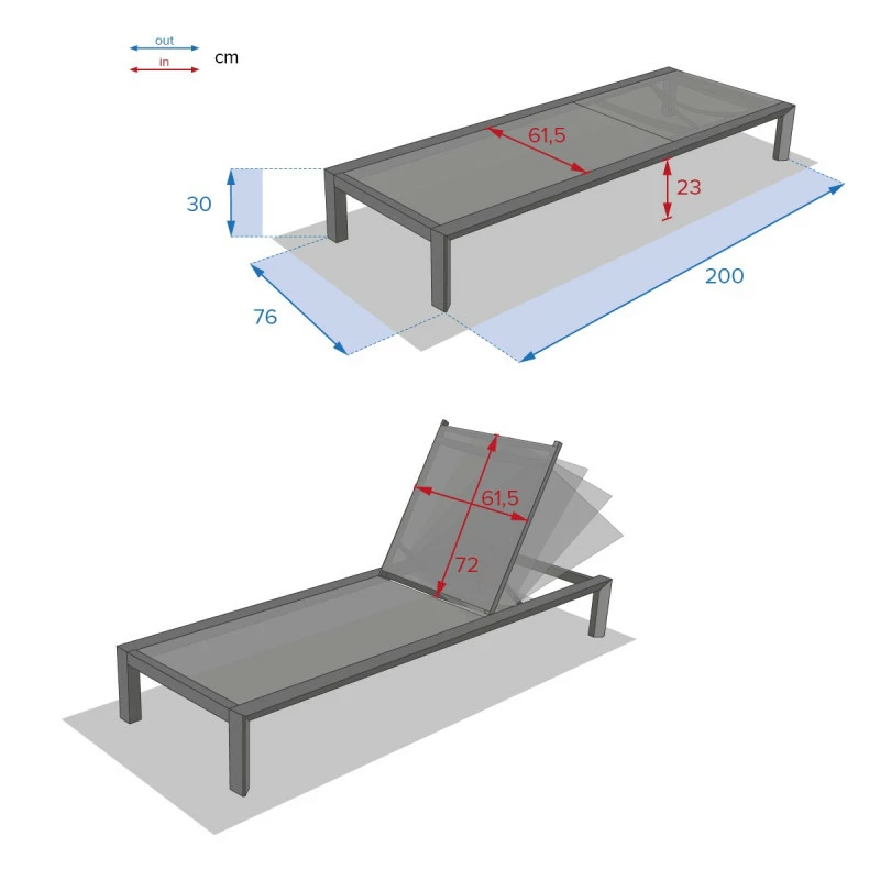 Transat Evasion wengé/tonka Hespéride Transat Evasion Wengé/tonka Hespéride -Ledepot-bailleul Soldes Magasin transat evasion wengetonka hesperide 3