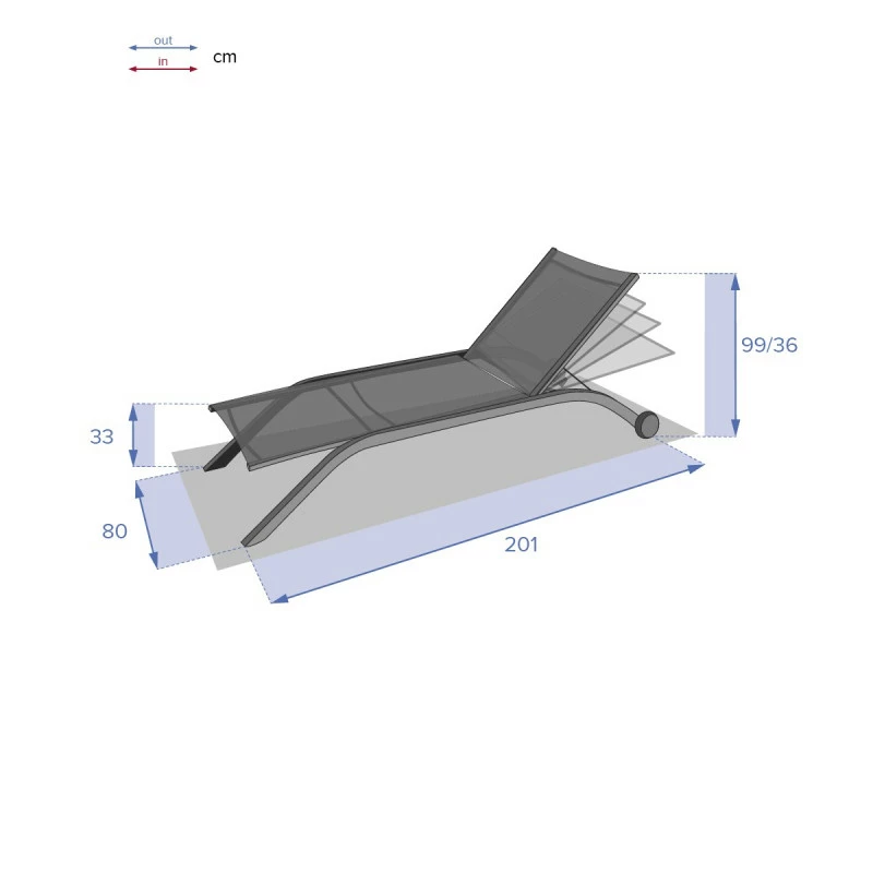 Transat Milenio émeraude et graphite Hespéride Transat Milenio émeraude Et Graphite Hespéride -Ledepot-bailleul Soldes Magasin transat milenio emeraude et graphite hesperide 3
