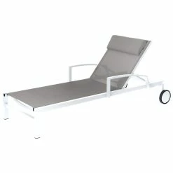 Transat Ocala Inclinable Noisette/blanc Hespéride 4 Transat Ocala Inclinable Noisette/blanc Hespéride -Ledepot-bailleul Soldes Magasin transat ocala inclinable noisetteblanc hesperide 2