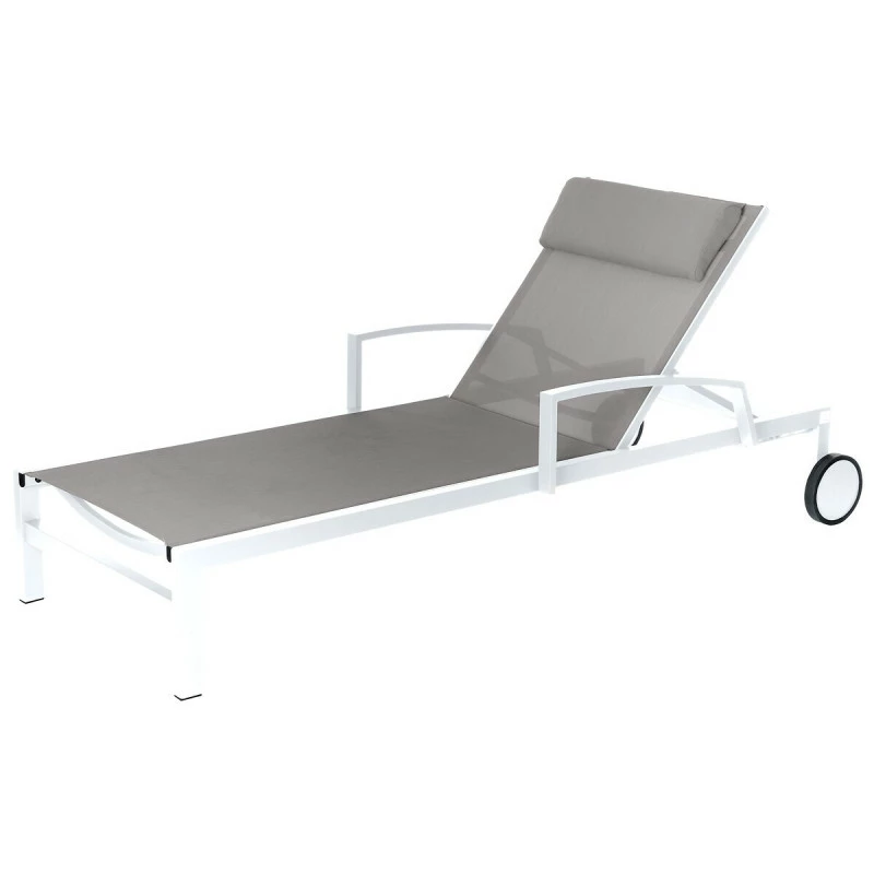 Transat Ocala inclinable noisette/blanc Hespéride Transat Ocala Inclinable Noisette/blanc Hespéride -Ledepot-bailleul Soldes Magasin transat ocala inclinable noisetteblanc hesperide 2