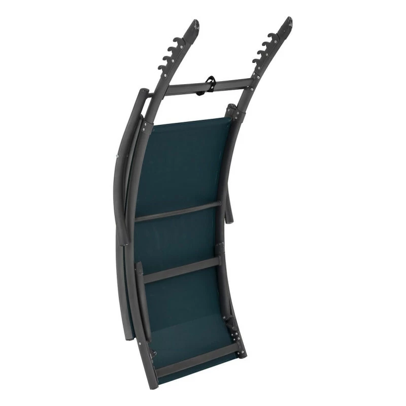 Transat Samba pliable bleu canard/graphite Hespéride Transat Samba Pliable Bleu Canard/graphite Hespéride -Ledepot-bailleul Soldes Magasin transat samba pliable bleu canard graphite hesperide 3