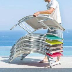 Transat Samba Pliable Et Empilable émeraude Hespéride 9 Transat Samba Pliable Et Empilable émeraude Hespéride -Ledepot-bailleul Soldes Magasin transat samba pliable et empilable coloris emeraude hesperide 7