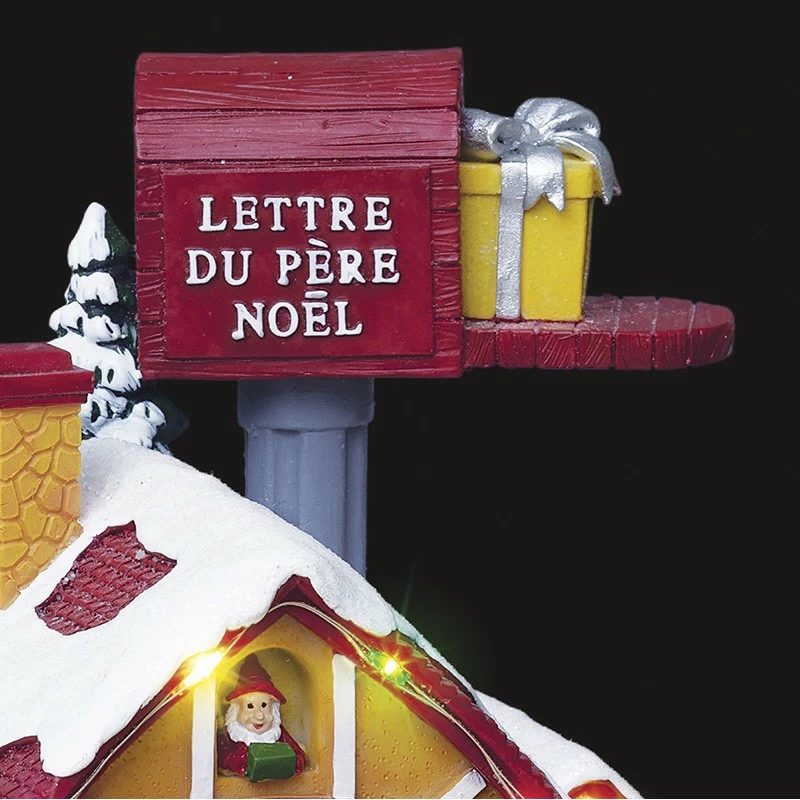 Village de noël animé et lumineux poste du père noël Village De Noël Animé Et Lumineux Poste Du Père Noël -Ledepot-bailleul Soldes Magasin village de noel anime et lumineux poste du pere noel 1 1