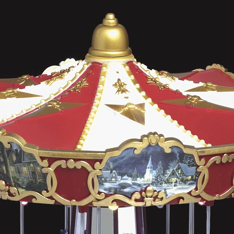 Village de noël carrousel animé, lumineux et musical Village De Noël Carrousel Animé, Lumineux Et Musical -Ledepot-bailleul Soldes Magasin village de noel carrousel anime lumineux et musical 2