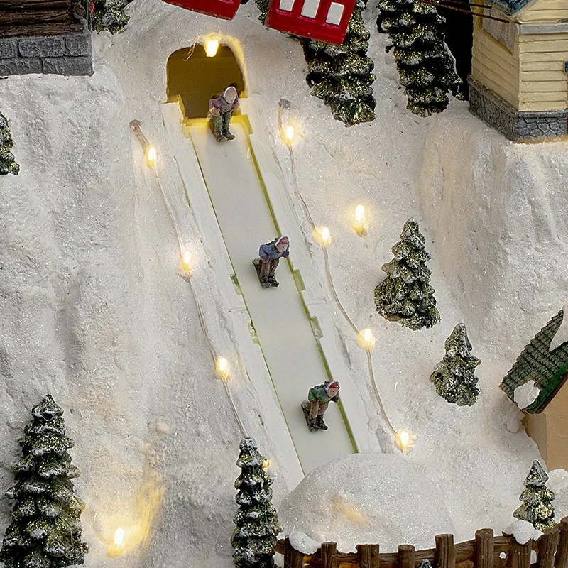 Village de Noël Cours de ski lumineux et animé Village De Noël Cours De Ski Lumineux Et Animé -Ledepot-bailleul Soldes Magasin village de noel cours de ski lumineux et anime 1 1