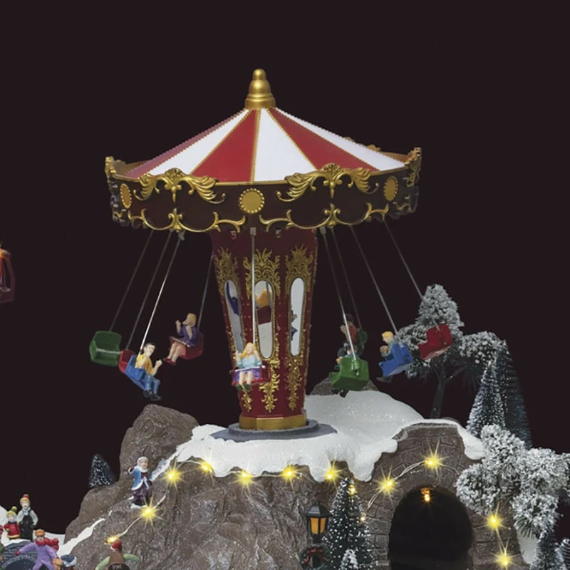 Village de Noël géant fête foraine lumineux et animé Village De Noël Géant Fête Foraine Lumineux Et Animé -Ledepot-bailleul Soldes Magasin village de noel fete foraine lumineux et anime 2