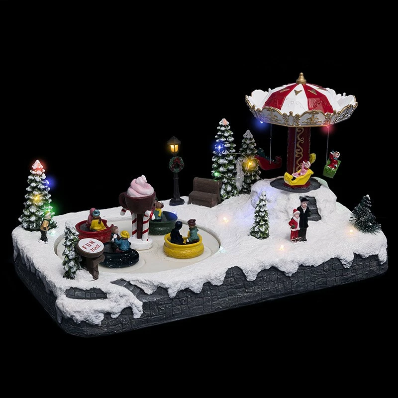 Village de Noël Parc d'attractions lumineux et animé Village De Noël Parc D'attractions Lumineux Et Animé -Ledepot-bailleul Soldes Magasin village de noel parc d attractions lumineux et anime