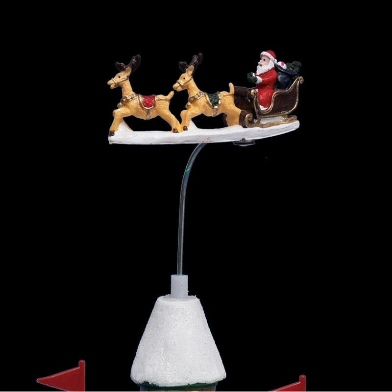 Village de Noël Passage du Père-Noël lumineux animé Village De Noël Passage Du Père-Noël Lumineux Animé -Ledepot-bailleul Soldes Magasin village de noel passage du pere noel lumineux anime 1