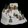 Village De Noël Piste De Luge Animé Et Lumineux -Ledepot-bailleul Soldes Magasin village de noel piste de luge anime et lumineux