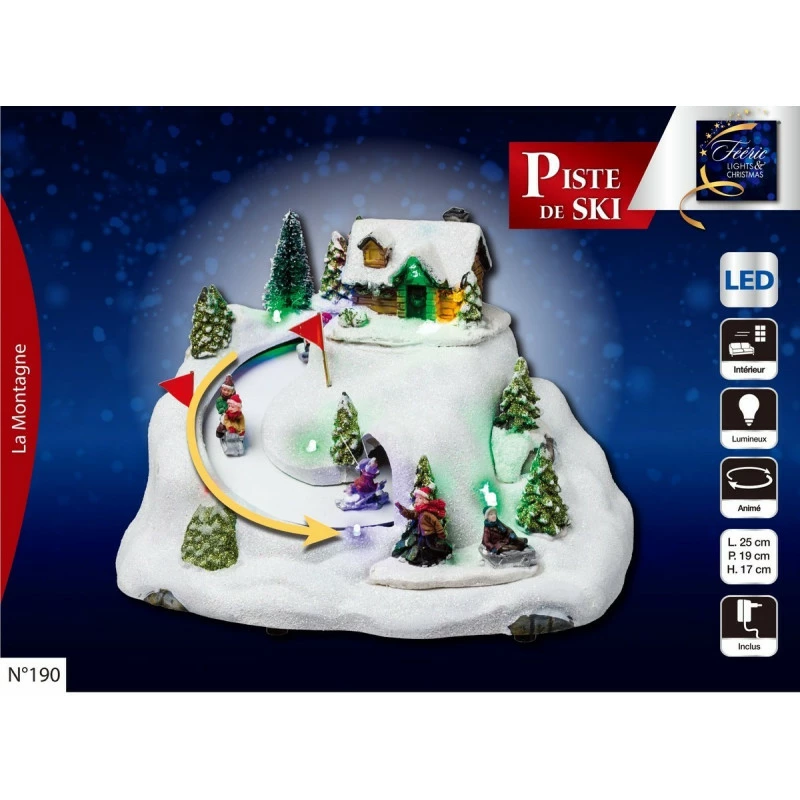 Village de Noël piste de luge animé et lumineux Village De Noël Piste De Luge Animé Et Lumineux -Ledepot-bailleul Soldes Magasin village de noel piste de luge anime et lumineux 2