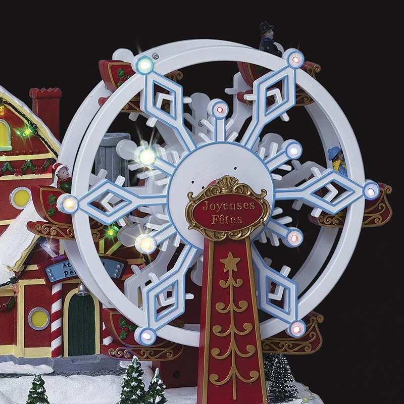 Village de noël roue du père noël animé et lumineux Village De Noël Roue Du Père Noël Animé Et Lumineux -Ledepot-bailleul Soldes Magasin village de noel roue du pere noel anime et lumineux 1 1