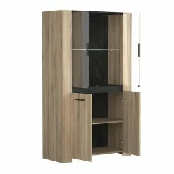 Demeyere Vitrine 2 + 2 Portes H174 Cm Sheffield -Ledepot-bailleul Soldes Magasin vitrine 2 2 portes h174 cm sheffield 2