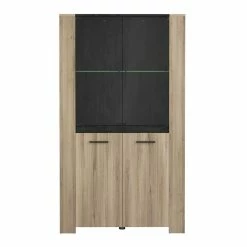 Demeyere Vitrine 2 + 2 Portes H174 Cm Sheffield -Ledepot-bailleul Soldes Magasin vitrine 2 2 portes h174 cm sheffield 3