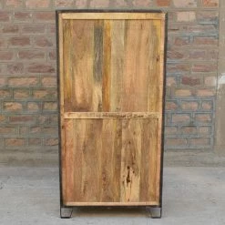 Vitrine 2 Portes 4 Niveaux Manguier 4 Vitrine 2 Portes 4 Niveaux Manguier -Ledepot-bailleul Soldes Magasin vitrine 2 portes 4 niveaux manguier 2