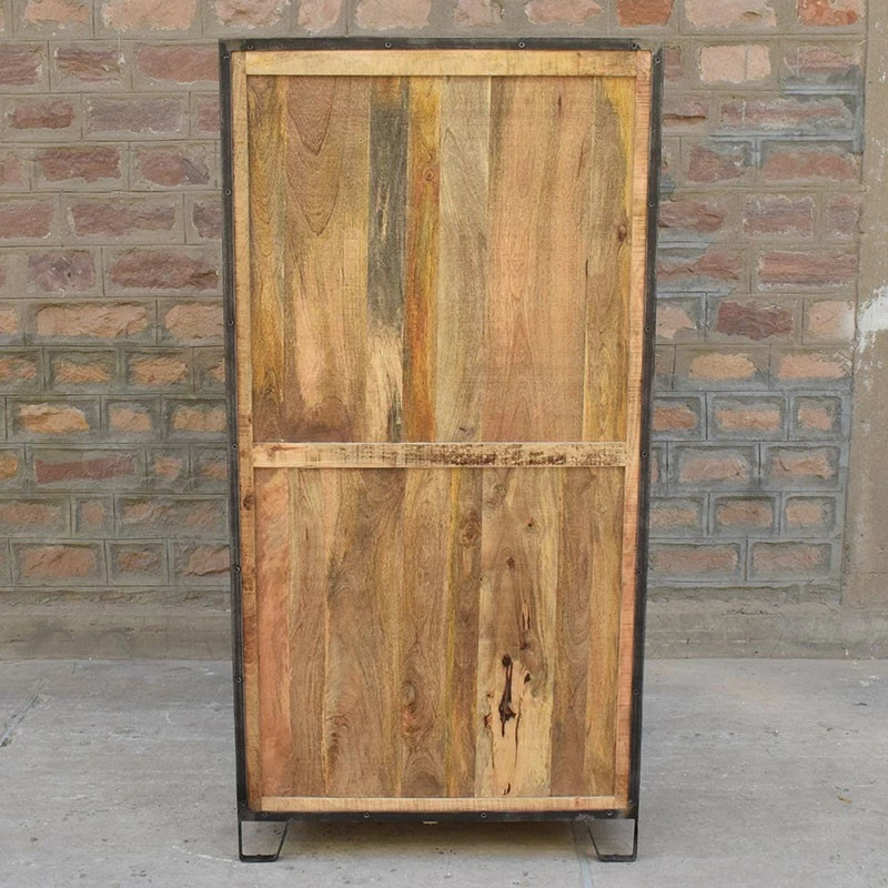 Vitrine 2 portes 4 niveaux manguier Vitrine 2 Portes 4 Niveaux Manguier -Ledepot-bailleul Soldes Magasin vitrine 2 portes 4 niveaux manguier 2