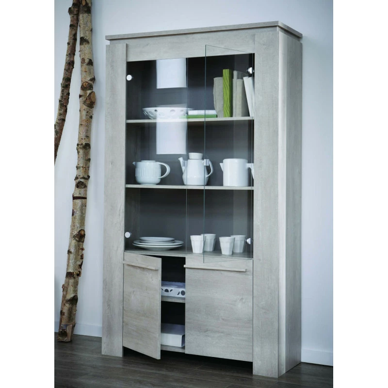 Vitrine 4 portes Comtesse Demeyere Vitrine 4 Portes Comtesse -Ledepot-bailleul Soldes Magasin vitrine 4 portes comtesse 1