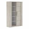 Demeyere Vitrine LED 2 Portes CANNES Chêne Champagne/béton Clair 2 Demeyere Vitrine LED 2 Portes CANNES Chêne Champagne/béton Clair -Ledepot-bailleul Soldes Magasin vitrine led 2 portes cannes chene champagne beton clair
